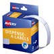 LABEL AVERY DISPENSER PACK RECTANGLE 13X49MM DMR1349W