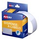 LABEL AVERY DISPENSER PACK RECTANGLE 19X36MM WHITE 1936W