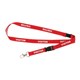 ID PRODUCT REXEL LANYARD 9841003 VISITOR RED PK5