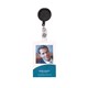 ID PRODUCT REXEL RETRACTABLE CARD HOLDERS 750MM BLACK PK6