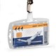PASS HOLDER DURABLE 800519 SECURITY CLIP 85 X 54MM SINGLE