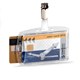PASS HOLDER DURABLE 801319 SECURITY CLIP 85 X 54MM DUO