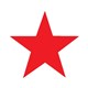 STAMP MERIT SHINY 9SHS0022 STAR RED