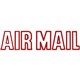 STAMP PRE INKED SHINY SEN0062 AIRMAIL OUTLINE RED