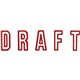 STAMP PRE INKED SHINY SEN0152 DRAFT OUTLINE RED
