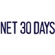 STAMP PRE INKED SHINY SEN1513 NET 30 DAYS BLUE