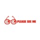 STAMP TEACHER SHINY SEN9312 PLEASE SEE ME RED