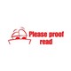 STAMP TEACHER SHINY SEN9322 PLEASE PROOF READ RED