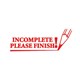 STAMP TEACHER SHINY SEN9362 INCOMPLETE PLEASE FINISH RED