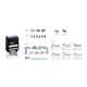 SELF INKING DATER SHINY S406 39POSTED39 BLUERED
