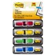 FLAGS POST IT 684ARR3 ARROW FLAGS 4 ASSTD PRIMARY COLOURS PK96