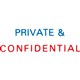 STAMP XSTAMPER 2010 PRIVATE  CONFIDENTIAL REDBLUE