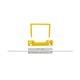 FILE FASTENER AVERY TUBECLIP 44005Y YELLOW PK10