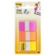 FLAGS POST IT 680OLP TRANSPARENT COLOURS PK60