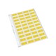 CODAFILE 162552 CODING LABELS ALPHA YELLOW C PK200