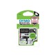 TAPE DYMO D1 DURABLE 12MMX30M WHITE ON BLACK