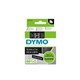 TAPE DYMO D1 SD45021 12MMX7M WHITE ON BLACK