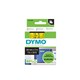 TAPE DYMO D1 SD53718 24MMX7M BLACK ON YELLOW