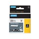 TAPE DYMO RHINO SD18489 NYLON 19MMX35M BLACK ON WHITE