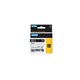 TAPE DYMO RHINO 1805437 VINYL 9MMX55M BLACK ON WHITE
