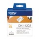 LABEL BROTHER DK11202 62X100MM SHIPPINGNAME BADGE WHITE 300ROLL