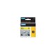 TAPE DYMO RHINO 18054 HEAT SHRINK TUBE 9MMX15M BLACK ON YELLOW
