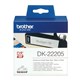 LABEL BROTHER DK22205 62MMX3048M CONTINUOUS WHITE
