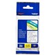 TAPE BROTHER TZE135 12MMX8M WHITE ON CLEAR
