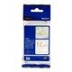 RIBBON TAPE BROTHER TZER234 GOLD ON WHITE 4M NON ADHESIVE