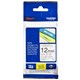 TAPE BROTHER TZE131 12MMX8M BLACK ON CLEAR