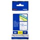 TAPE BROTHER TZE233 12MMX8M BLUE ON WHITE