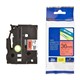 TAPE BROTHER TZE461 36MMX8M BLACK ON RED