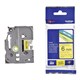 TAPE BROTHER TZE611 6MMX8M BLACK ON YELLOW
