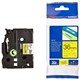 TAPE BROTHER TZE661 36MMX8M BLACK ON YELLOW