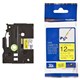 TAPE BROTHER TZEFX631 12MMX8M BLACK ON YELLOW FLEXIBLE