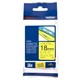 TAPE BROTHER TZE641 18MMX8M BLACK ON YELLOW