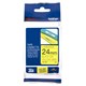 TAPE BROTHER TZE651 24MMX8M BLACK ON YELLOW