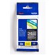 TAPE BROTHER TZEPR955 PREMIUM 24MM WHITE ON SILVER