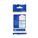 TAPE BROTHER TZEFA53 12MMX3M BLUE ON BLUE FABRIC IRON ON