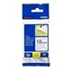 TAPE BROTHER TZES141 18MMX8M BLACK ON CLEAR STRONG ADHESIVE