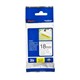 TAPE BROTHER TZES241 18MMX8M BLACK ON WHITE STRONG ADHESIVE