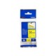 TAPE BROTHER TZES661 36MMX8M BLACK ON YELLOW STRONG ADHESIVE