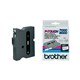 TAPE BROTHER TX231 12MMX15M BLACK ON WHITE
