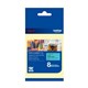 TAPE BROTHER M531 12MMX8M METALLIC BLACK ON BLUE