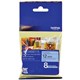 TAPE BROTHER MK531 12MMX8M BLACK ON BLUE