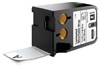 LABEL DYMO XTL 1868708 38X39MM LAMINATED WIRE CABLE WRAP BLACK ON WHITE 150 VINYL LABELS
