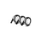 EMBOSSER TAPE DYMO 1741670 9MMX3M BLACK PK3