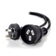 EXTENSION LEAD ALOGIC 3 METRE BLACK