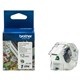 LABEL BROTHER CZ1002 CONTINUOUS LABEL ROLL FOR VC500W 12MMX5M WHITE