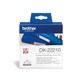 LABEL BROTHER DK22210 29MMX3048M CONTINUOUS WHITE PAPER